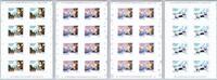 Russland Russland 1988-1991 postfrisch als Folienblattsatz MiNr. 1988-1991 postfrisch als Folienblattsatz -