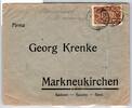 Deutsches Reich 252, 254, 268 auf Brief Mischfrankatur -