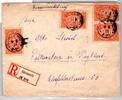 Deutsches Reich 223 auf Brief Einschreiben -