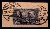 Danzig Danzig 13 b gestempelt neues Attest Gruber BPP MiNr. 13 b gestempelt neues Attest Gruber BPP -
