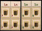 BRD Bund BRD Bund 212-213 postfrisch als 4er Block MiNr. 212-213 postfrisch als 4er Block -