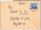 Berlin 63 auf Postkarte als Einzelfrankatur -
