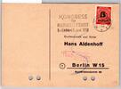 Berlin 64 auf Postkarte als Einzelfrankatur geprüft Schlegel BPP -