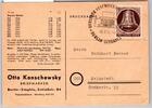 Berlin 75 auf Postkarte als Einzelfrankatur Drucksache -