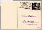 DDR 245 auf Postkarte als Einzelfrankatur portogerecht -