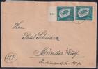 DDR 280 auf Brief als Mehrfachfrankatur portogerecht -