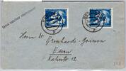 DDR 273 auf Brief als Mehrfachfrankatur portogerecht -