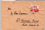 DDR 282 auf Brief als Einzelfrankatur portogerecht -