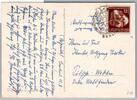 DDR 289 auf Postkarte als Einzelfrankatur portogerecht -