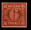 Bayern Bayern 4 II (Platte 3) postfrisch tiefst signiert Pfenninger MiNr. 4 II (Platte 3) postfrisch tiefst signiert Pfenninger -