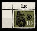 BRD Bund BRD Bund 308 postfrisch vom Eckrand MiNr. 308 postfrisch vom Eckrand -