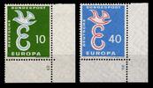BRD Bund BRD Bund 295-296 FN postfrisch Formnummer 2 MiNr. 295-296 FN postfrisch Formnummer 2 -