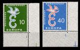 BRD Bund BRD Bund 295-296 FN postfrisch Formnummer 1 MiNr. 295-296 FN postfrisch Formnummer 1 -