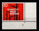 BRD Bund BRD Bund 283 FN postfrisch Formnummer 2 MiNr. 283 FN postfrisch Formnummer 2 -