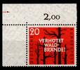 BRD Bund BRD Bund 283 postfrisch vom Eckrand MiNr. 283 postfrisch vom Eckrand -