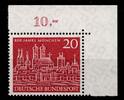 BRD Bund  BRD Bund 289 postfrisch vom Eckrand MiNr. 289 postfrisch vom E... 3,00 EUR  + 1,50 EUR frais d'envoi
