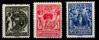 Liechtenstein  Liechtenstein 116-118 mit Falz MiNr. 116-118 mit Falz  14,00 EUR  + 1,50 EUR frais d'envoi