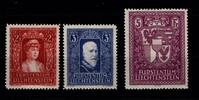 Liechtenstein  Liechtenstein 140-142 postfrisch MiNr. 140-142 postfrisch  220,00 EUR  + 1,50 EUR frais d'envoi