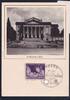 Deutsches Reich 811 auf Postkarte FDC Tag der Briefmarke -