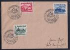 Deutsches Reich 695-697 auf Brief mit Sonderstempel -