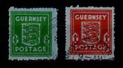 Deutsche Besetzung Guernsey 4-5 gestempelt MiNr. 4-5 gestempelt