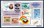 Bolivien Bolivien Block 82 postfrisch Luftfahrt MiNr. Block 82 postfrisch Luftfahrt -