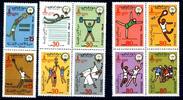 Kuwait Paar + 2 4er Kuwait Paar + 2 4er 862-71 postfrisch Olympia 1980 Moskau MiNr. 862-71 postfrisch Olympia 1980 Moskau -
