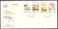 Nevis Nevis 475-478 Pilze Ersttagesbrief/FDC MiNr. 475-478 Pilze Ersttagesbrief/FDC -