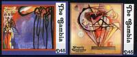 Gambia Gambia Block 630-31 postfrisch Kunst MiNr. Block 630-31 postfrisch Kunst -