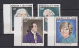 Elfenbeinküste Elfenbeinküste 719-722 postfrisch 15. Mai Jahrestage, MNH MiNr. 719-722 postfrisch 15. Mai Jahrestage, MNH -