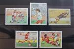 Laos Laos 1261-1265 postfrisch Fußball WM 1994 MiNr. 1261-1265 postfrisch Fußball WM 1994 -