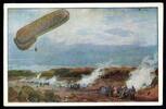 AK Feldpostkarte Deutscher Luftflotten-Verein Beobachtungsballon um 1916 gebraucht -
