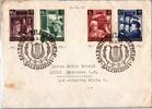   &Ouml;sterreich 960-963 auf Brief als Satzbrief mit Sonderstempel  14,00 EUR  + 1,50 EUR frais d'envoi