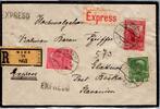   &Ouml;sterreich 142, 144, 151 auf Brief Einschreiben Express  10,00 EUR  + 1,50 EUR frais d'envoi