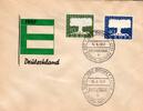   BRD Bund 268-269 als Ersttagsbrief CEPT 1957  5,00 EUR  + 1,50 EUR frais d'envoi