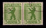 SBZ  SBZ 1 A I gestempelt Plattenfehler rechte Marke MiNr. 1 A I gestemp... 6,00 EUR  + 1,50 EUR frais d'envoi