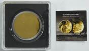 Tschad 5000 Francs, Münze 999er Gold 1/200 oz, Rothirsch, mit Zertifikat -