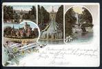 AK Kassel Löwenburg, Kaskaden, Wilhelmshöhe 1898 gebraucht -