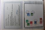 BRD BRD 179y-260y gestempelt Blankobrief 184y WDZ und 185y WDZ Schlegel BPP MiNr. 179y-260y gestempelt Blankobrief 184y WDZ und 185y -