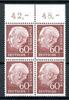 Bund 4er Block Bund 4er Block 190 x Oberrand postfrisch MiNr. 190 x Oberrand postfrisch -