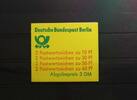 Berlin Berlin MH 12a Pf VIII oZ postfrisch Markenheftchen Plattenfehler MiNr. MH 12a Pf VIII oZ postfrisch Markenheftchen Plattenfehler -