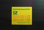 Berlin Berlin MH 12a Pf VIII oZ postfrisch Markenheftchen Plattenfehler MiNr. MH 12a Pf VIII oZ postfrisch Markenheftchen Plattenfehler -