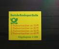 Berlin Berlin MH 12a Pf VIII oZ postfrisch Markenheftchen Plattenfehler MiNr. MH 12a Pf VIII oZ postfrisch Markenheftchen Plattenfehler -