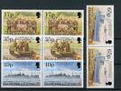 Falkland Inseln 4 Paare Falkland Inseln 4 Paare 644-47 postfrisch Schiffe MiNr. 644-47 postfrisch Schiffe -