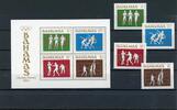 Bahamas Bahamas 565-568+Block42 postfrisch Olympiade MiNr. 565-568+Block42 postfrisch Olympiade -