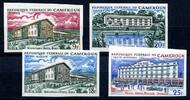Kamerun Kamerun 453-456 geschnitten postfrisch Architektur MiNr. 453-456 geschnitten postfrisch Architektur -