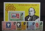 Gambia Gambia 390-393, Block 4 mit 393 postfrisch MiNr. 390-393, Block 4 mit 393 postfrisch -