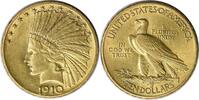US Ten Dollar 1910 $10 Gold Indian AU58 Uncertified #310 None -