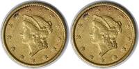 US Dollar 1853 $1 Gold Type 1 EF Uncertified #1244 None -