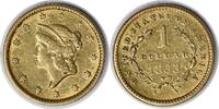 US Dollar 1853 $1 Gold Type 1 EF Uncertified #1246 None -